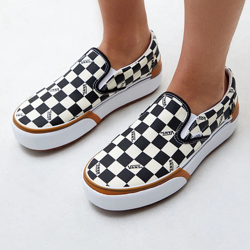 Vans Eras Checkerboard Slip-Ons